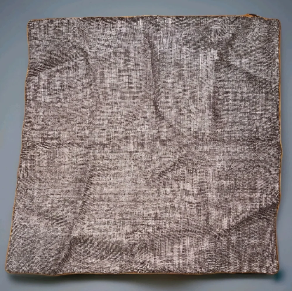 Pottery Barn Libeco Belgian Linen Pillow Cover 24x24 Eggplant Plum
